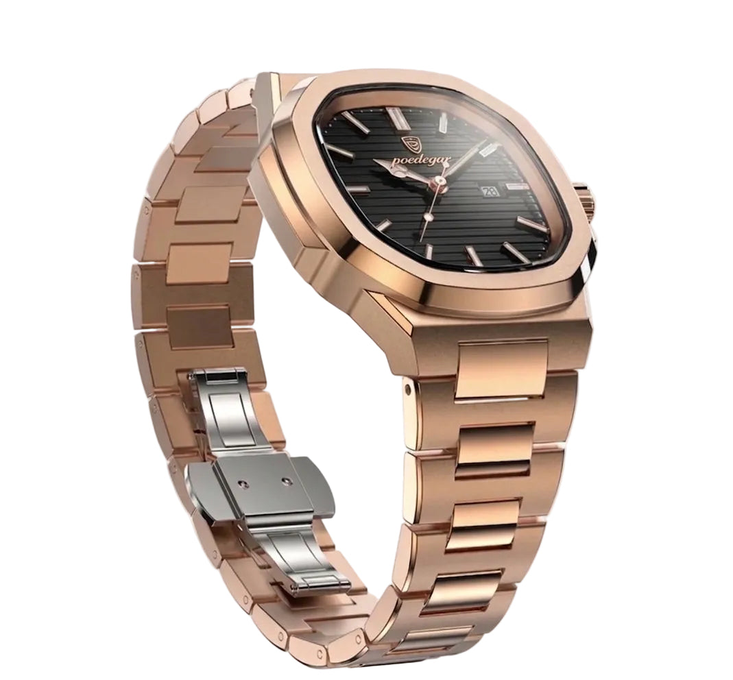 Ambra Luxury rose gold sport watch
