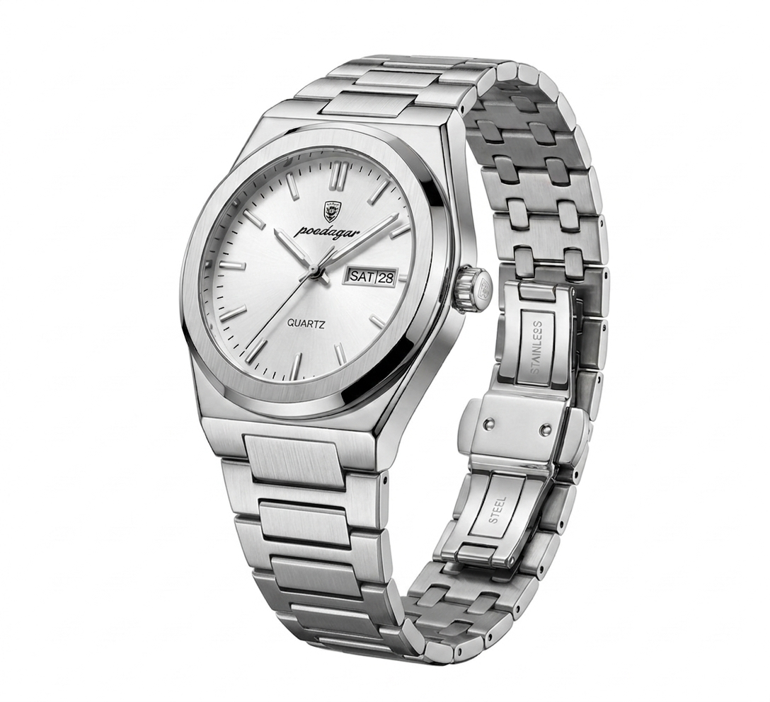BIANCO Silver Dial Watch