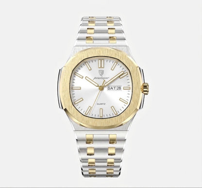 Lynx white luxury watch