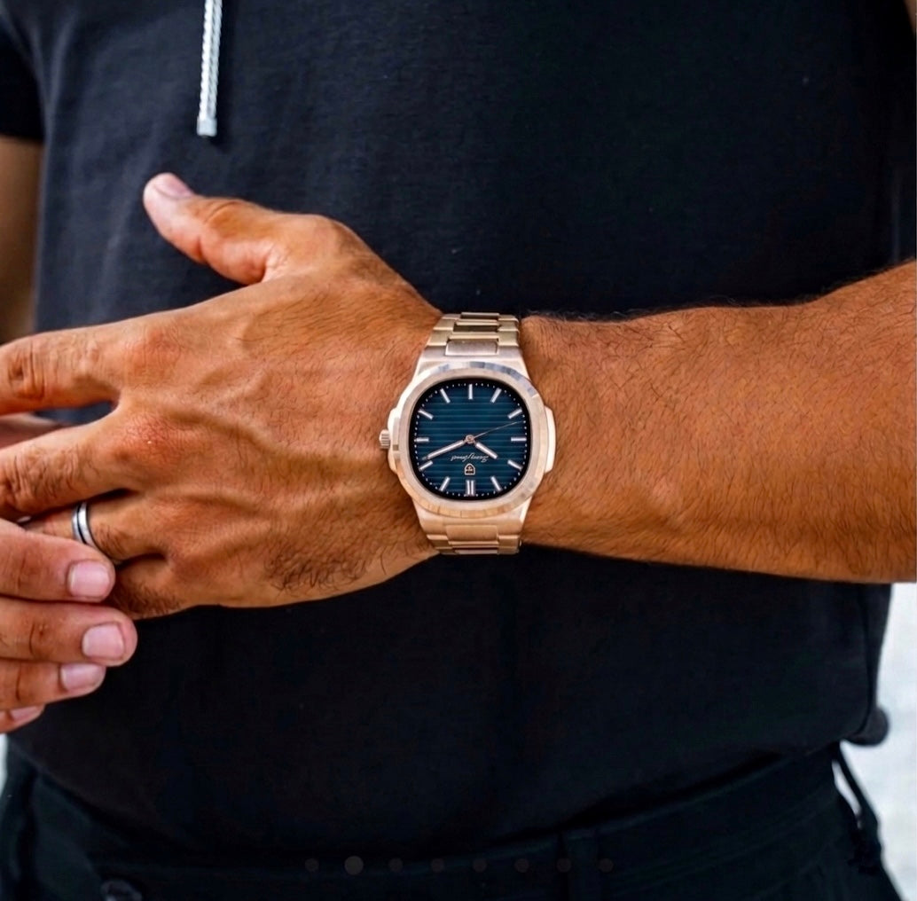 Polararc Ambra luxury integrated bracelet sport watch