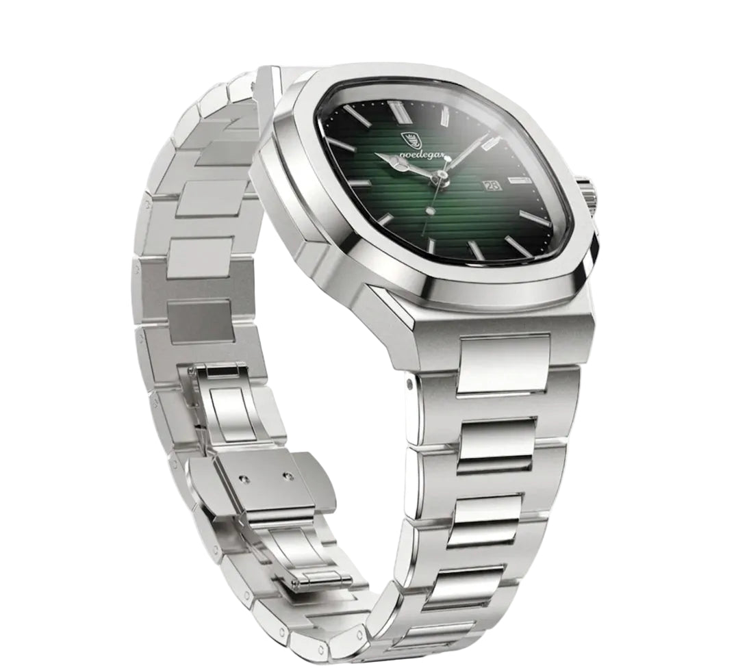 Polararc Aspen Luxury watches with green dial and date display