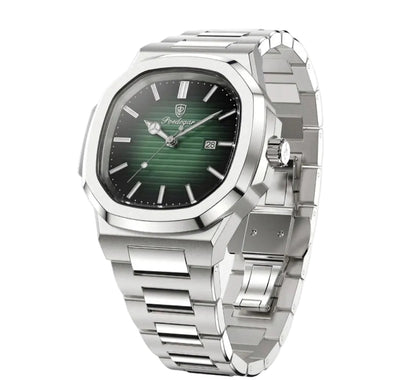 Polararc Aspen Men's Luxury watches with green dial and date display