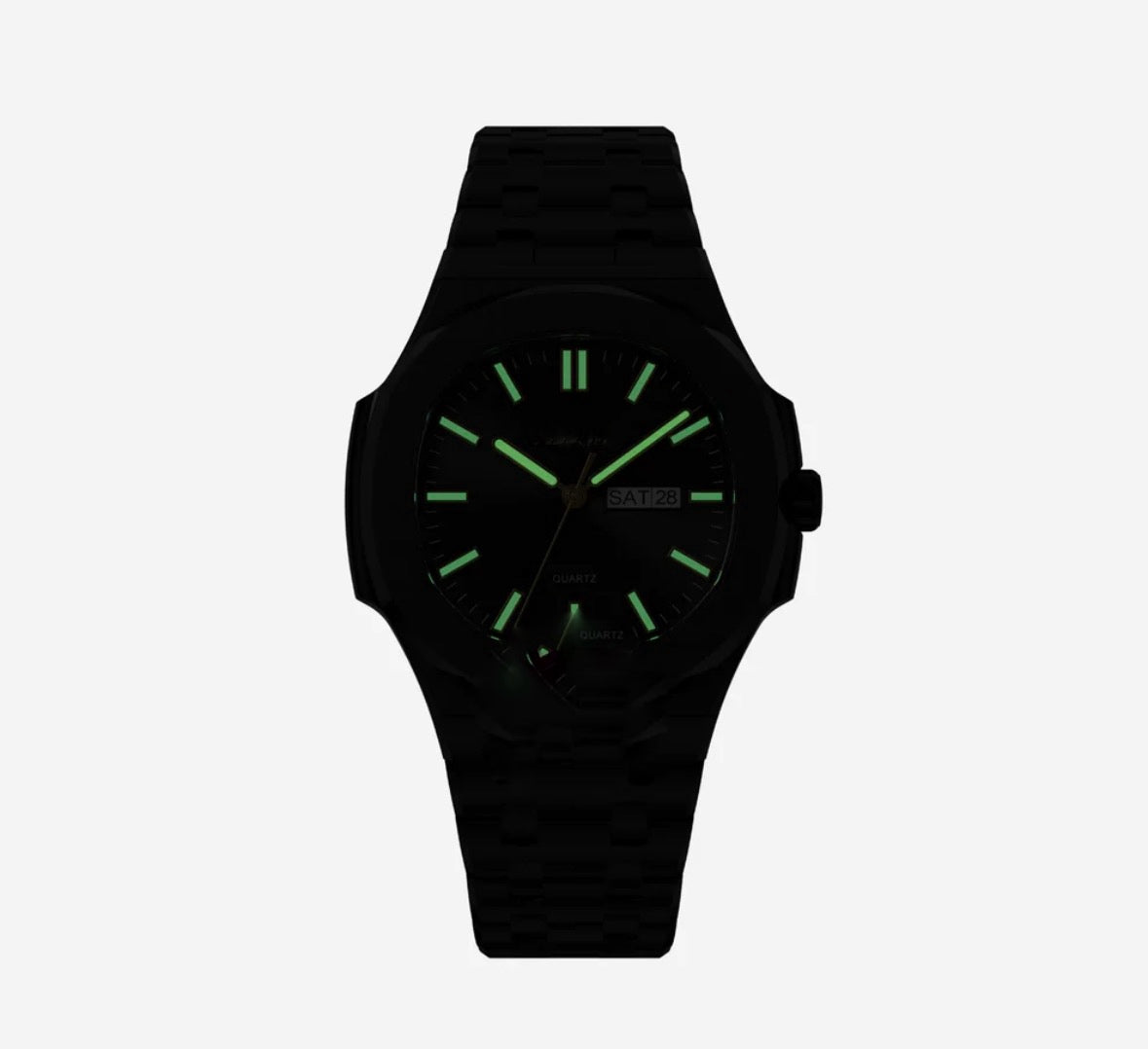 Lynx black luxury watch