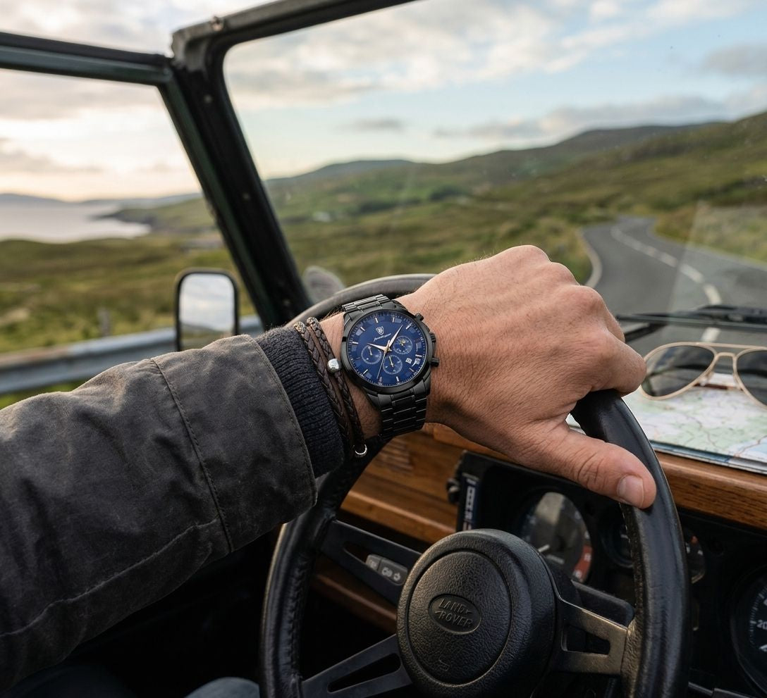 Vanta Black Luxury Watch