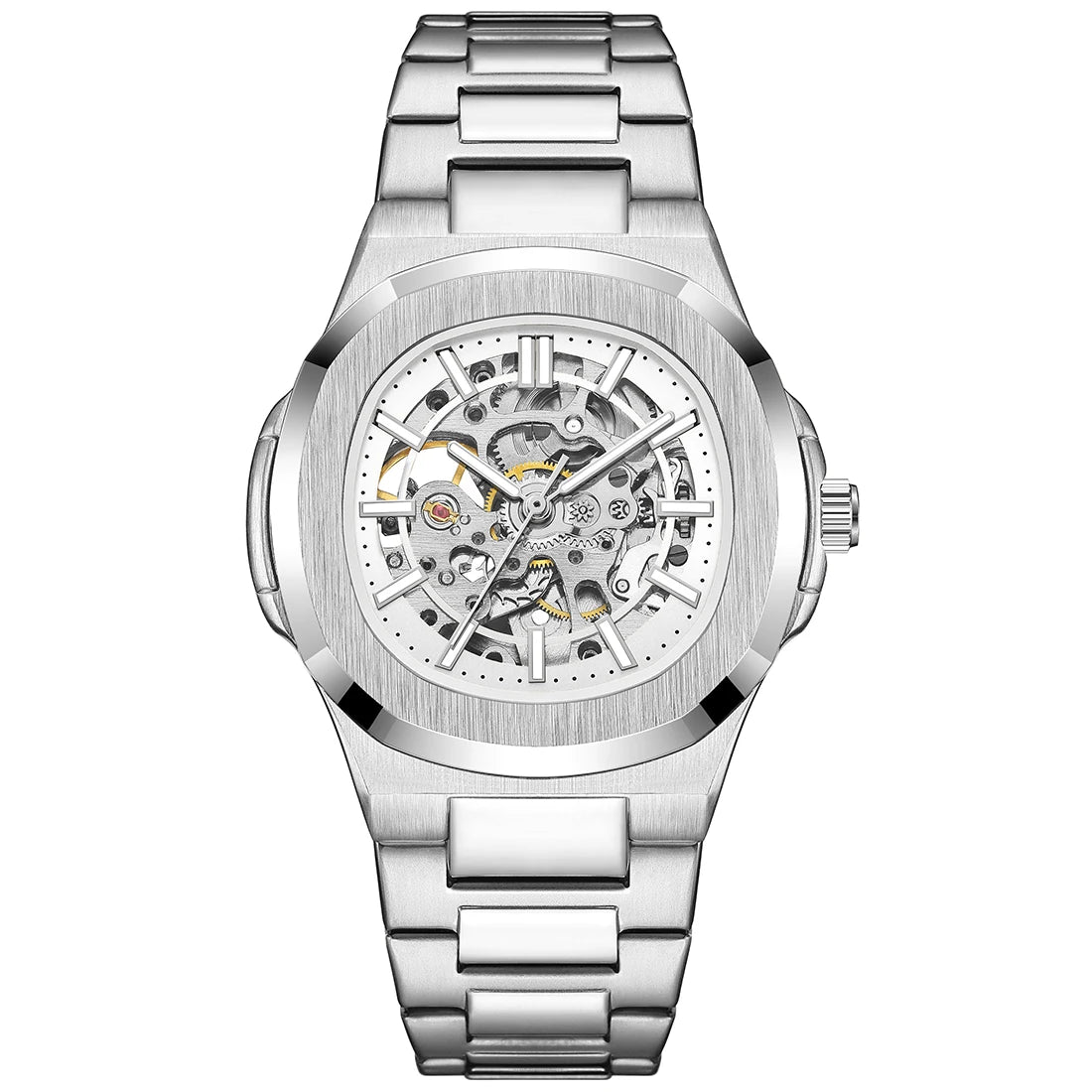 Skeleton automatic watch